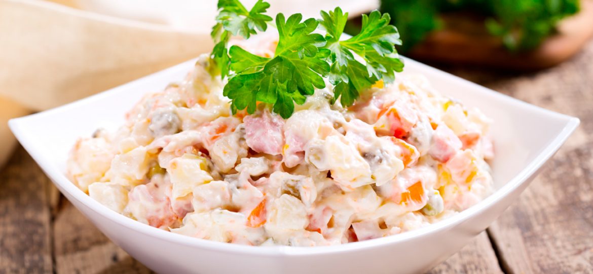 Ensalada panameña de papas