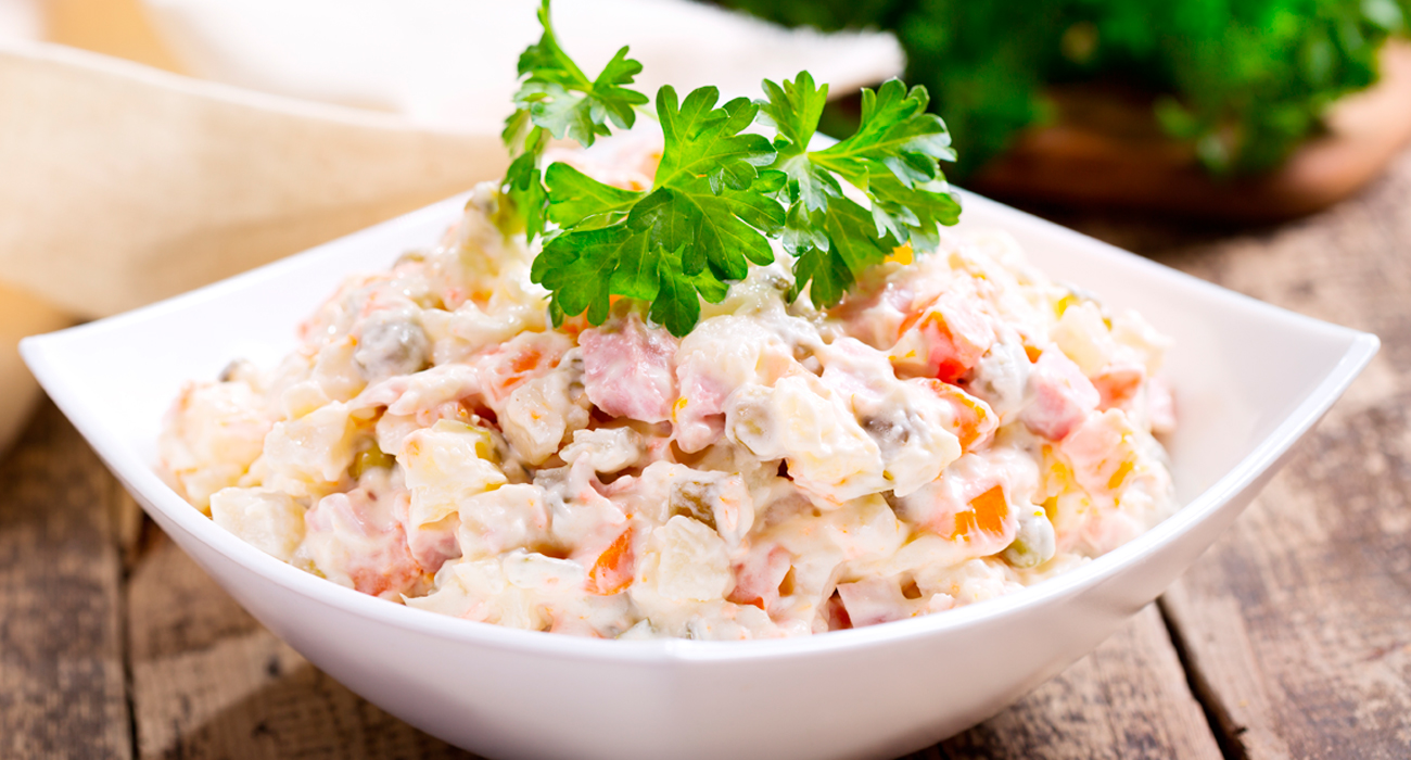 Ensalada panameña de papas - Vamos a Comer Rico