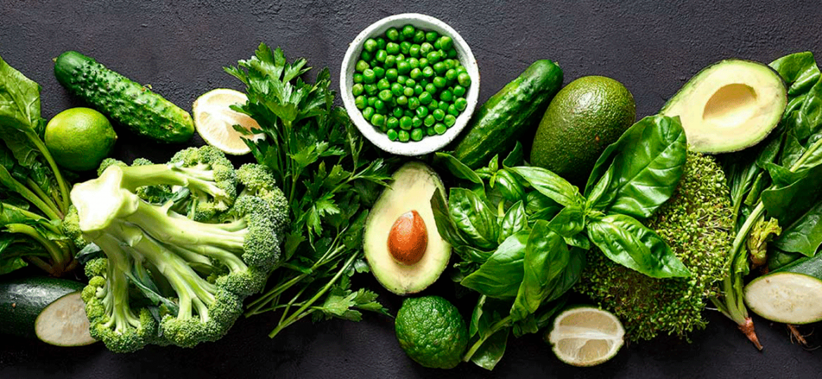 ¡Come verde y siéntete saludable!