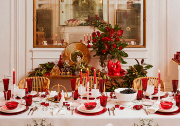 Tips para decorar la mesa en cena de navidad