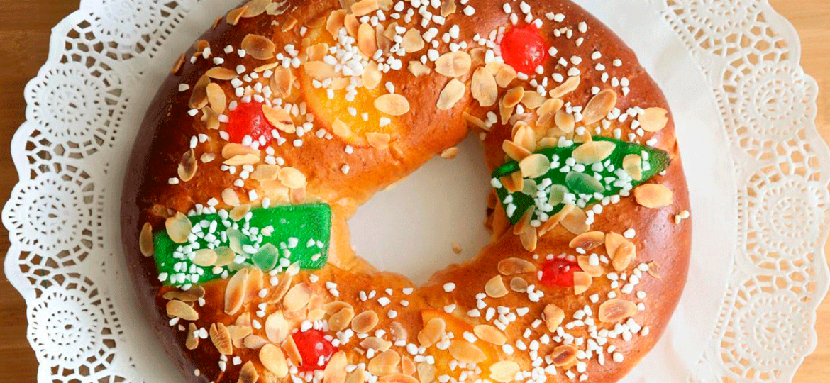 Delicioso y decorativo: Rosca Dulce Navideña