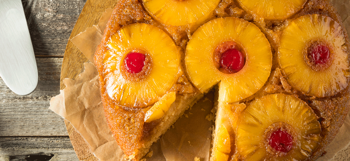 Postre mágico de navidad: ¡Irresistible volteado de piña!