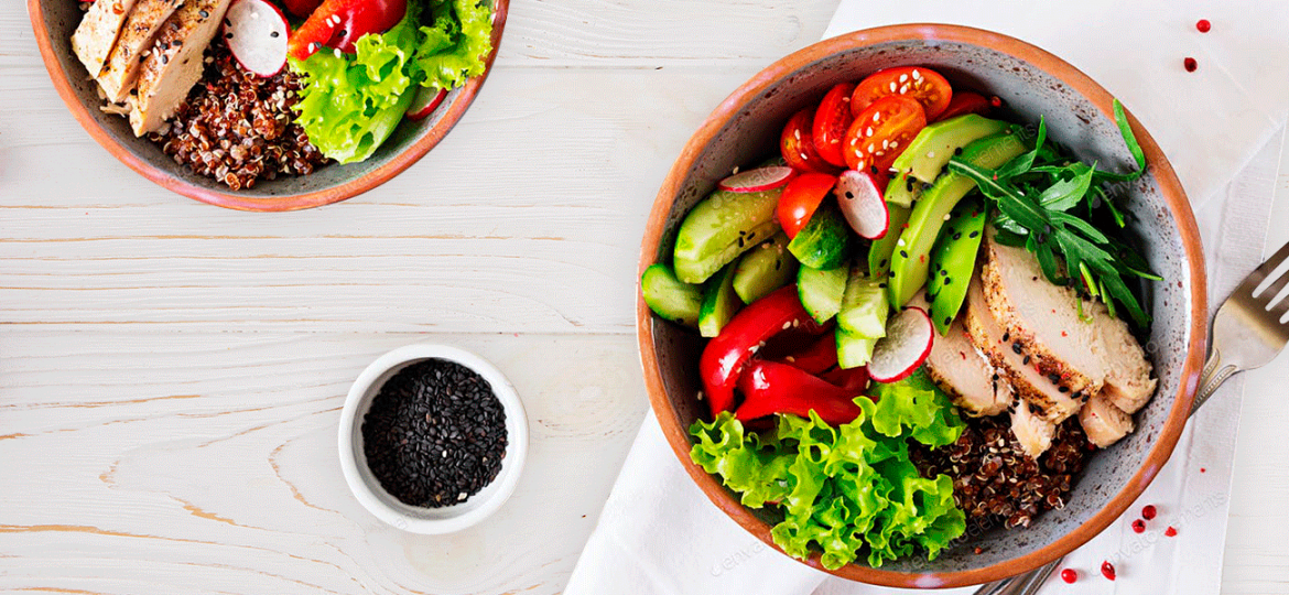 Receta keto: Ensalada de quinoa ¡será una de tus favoritas!