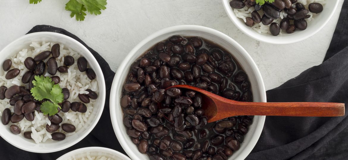Receta: Chili Arroz con Vegetales y frijoles negros.