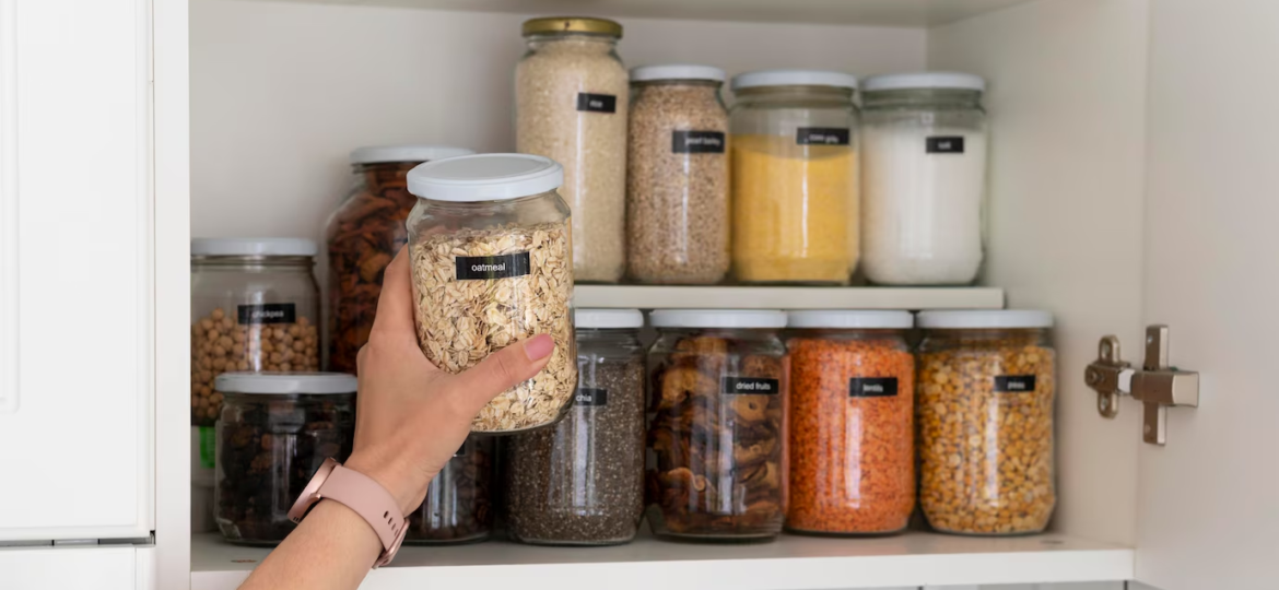 Cocina ordenada con el método Konmari